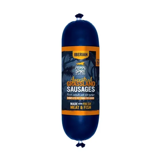 Hrană umedă Ancestral Grassland pentru câine, Primal Spirit cu carne de porc, 1 kg Ofertă specială