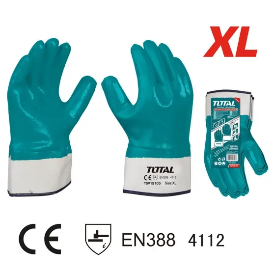 Preț promoțional Mănuși de lucru, nitril, TOTAL, XL