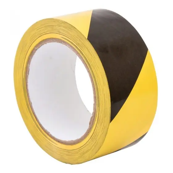 Bandă delimitare/semnalizare 70mmx200m 571, galben-negru Bestseller