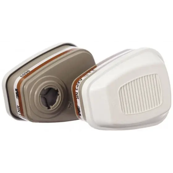 Set de filtre 3M impotriva vaporilor organici si particulelor 6098 AXP3, set 2 buc Reducere extra