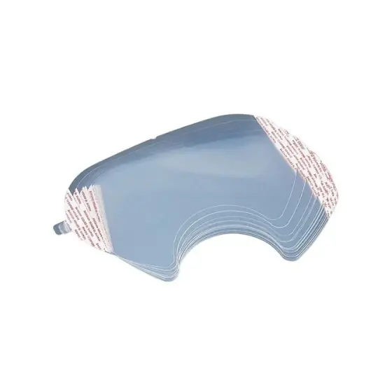 Ofertă de sezon Folii de protectie a vizorului pentru masca integrala de gaze JSP FORCE10 Typhoon, 10 bucati