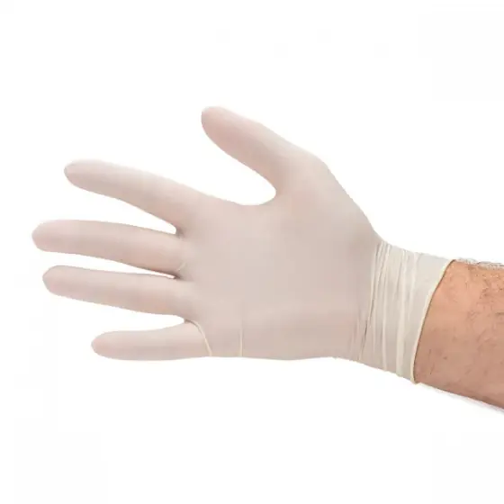 Manusi de examinare din latex, nepudrate, albe, XS, 100 buc/set CVET Reducere extra
