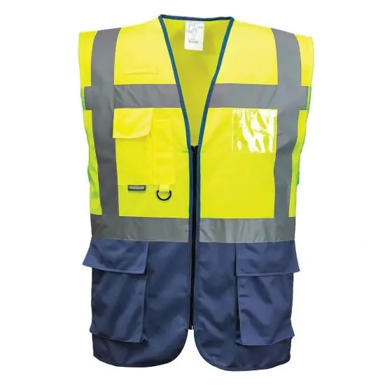 Reducere de preț Vesta reflectorizanta neon - Warsaw Executive C476, orange, marimea S
