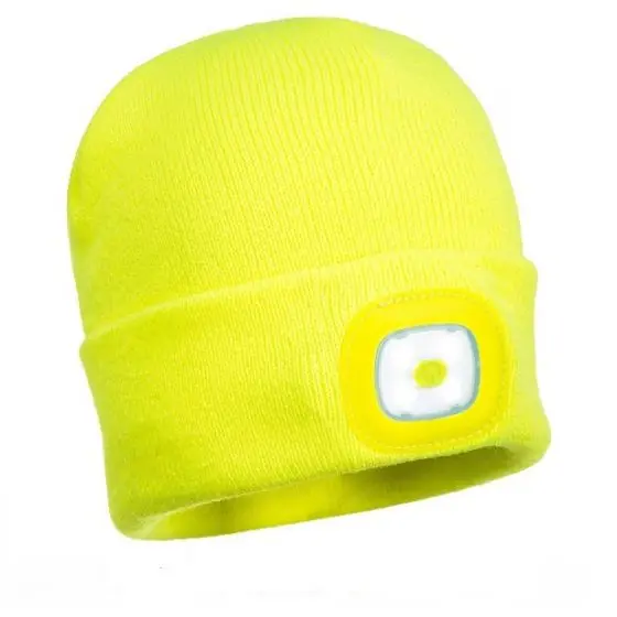 Caciula tricotata de iarna, cu led frontal - BEANIE Led neon - B029 Livrare expres