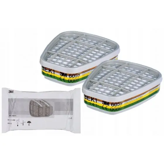 Filtru masca gaze 3M, set 2 Reducere de preț