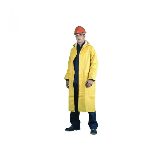 Pelerină impermeabilă din PVC/poliester BE-06-001, galben, 3XL Reducere de preț