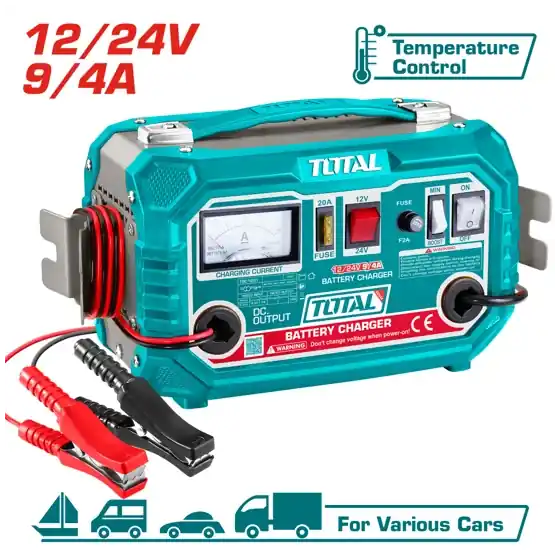 Vezi acum Redresor auto TOTAL, 12V / 24V - 28 / 180 Ah - 9A / 4A