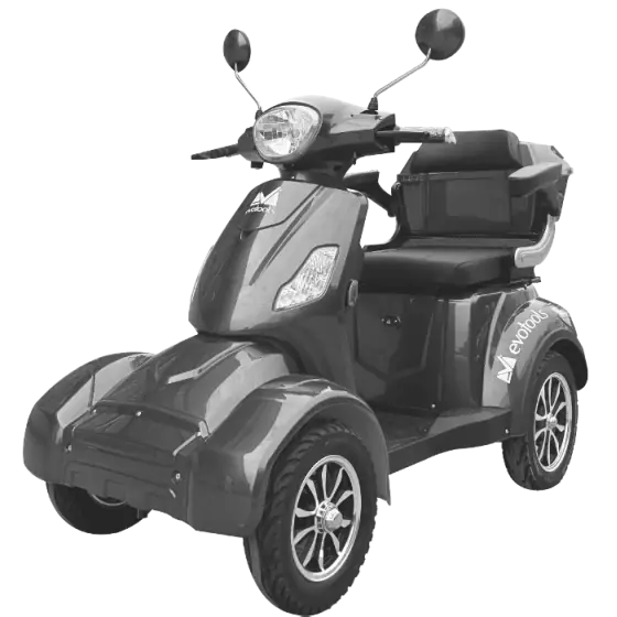 Comandă acum Cvadriciclu electric persoane Azima CVP1000, autonomie 35-45 km, 1000 W, gri