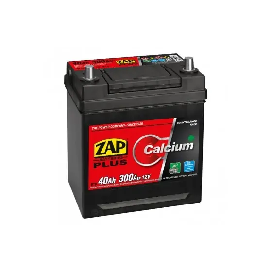 Reducere Baterie auto 40Ah Zap Plus Japan Car, 187x127x227, 300A 12V, polaritate inversa