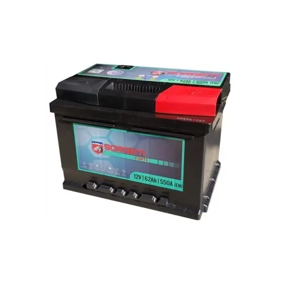 Cumpără online Baterie auto 62Ah Sorgeti Forte, 242x175x175, 550A, 12V