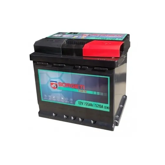 Baterie auto 55Ah Sorgeti Forte, 207x175x190, 520A, 12V Preț promoțional