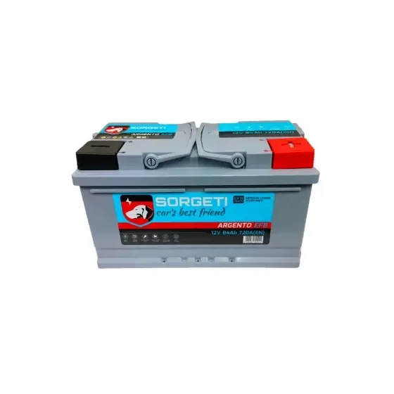 Baterie auto 84Ah Sorgeti Argento EFB Start-Stop, 315x175x175, 720A, 12V Reducere de preț