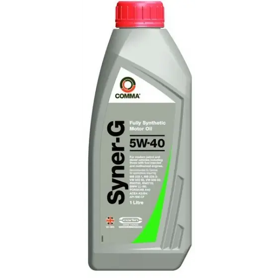 Ulei motor Comma SYNER-G 5W40 1L Bestseller