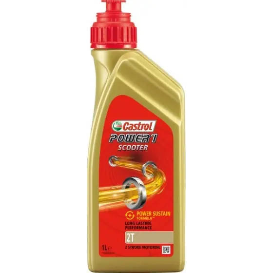 Ulei motor 2 timpi Castrol POWER 1 SCOOTER 2T 1L Livrare expres