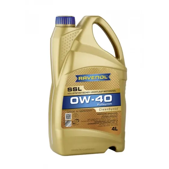 Plată sigură Ulei motor Ravenol RAV SSL SAE 0W40 4L