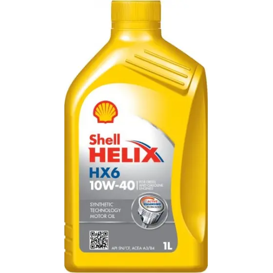 Calitate înaltă Ulei motor Shell HELIX HX6 10W40 1L