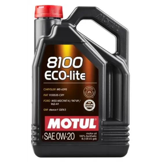 Ulei motor Motul 8100 ECO-LITE 0W20 4L Plată securizată