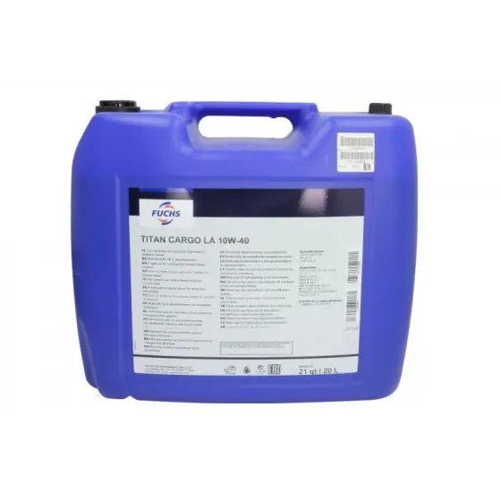 Ulei motor Fuchs Oil TITAN CARGO LA 10W40 20L Cumpără acum