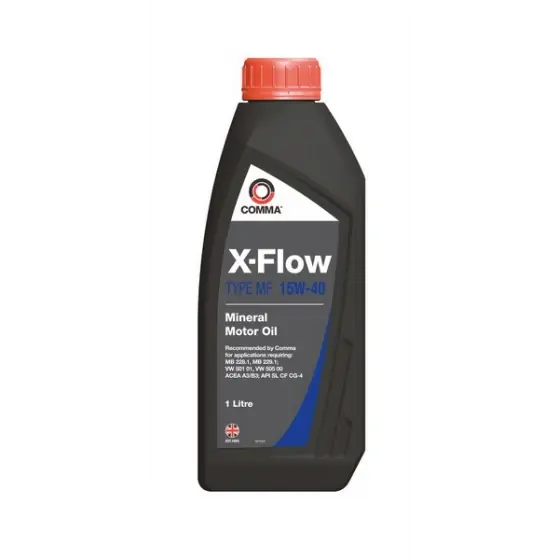 Plată securizată Ulei motor Comma X-FLOW MF 15W40 MIN. 1L