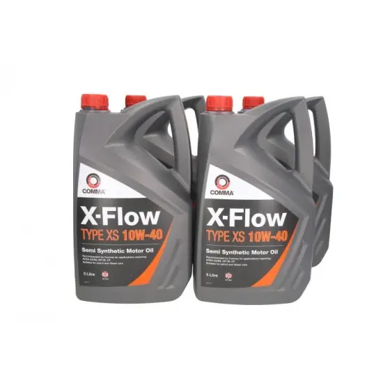 Promoție Ulei motor Comma X-FLOW XS 10W40 5LX4 SET