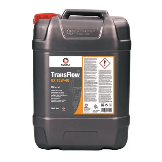 Promoție Ulei motor Comma TRANSFLOW GX 15W40 20L