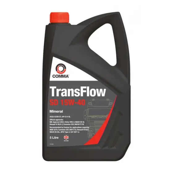 Ulei motor Comma TRANSFLOW SD 15W40 5L Promoție