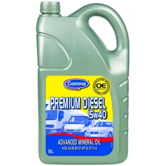 Super ofertă Ulei motor Comma PREMIUM DIESEL 15W40 5L