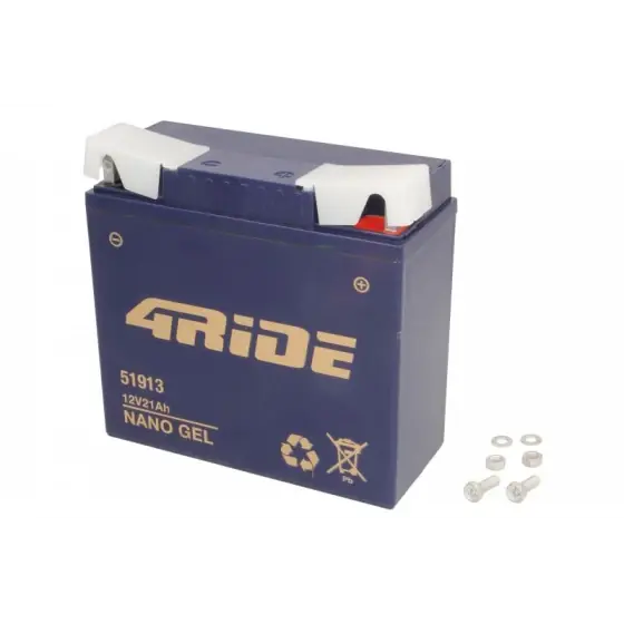 Disponibil imediat Acumulator Pornire 4 RIDE 12V 51913 4RIDE GEL