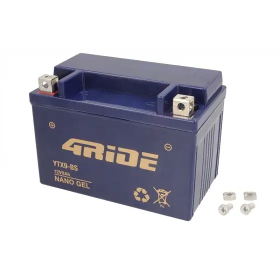 Acumulator Pornire 4 RIDE 12V YTX9-BS 4RIDE GEL Cel mai vândut
