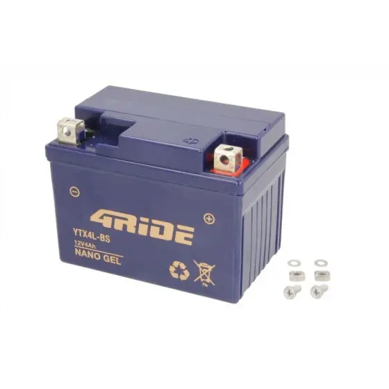 Ultima șansă Acumulator Pornire 4 RIDE 12V YTX4L-BS 4RIDE GEL