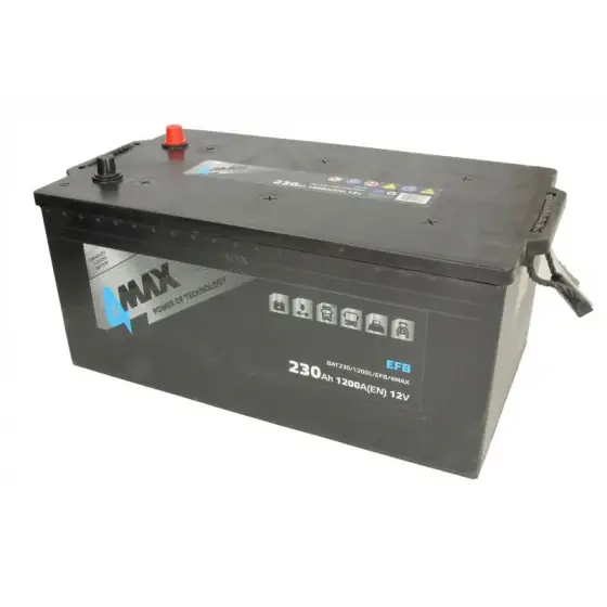 Calitate înaltă Acumulator Pornire 4MAX 12V BAT230/1200L/EFB/4MAX