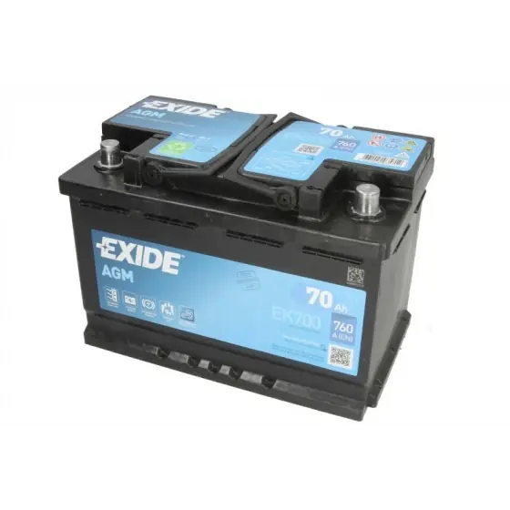 Acumulator Pornire EXIDE 12V EK700 Lichidare de stoc