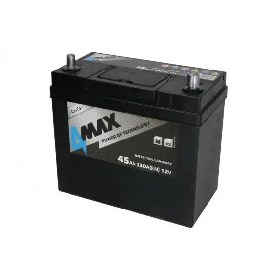 Calitate înaltă Acumulator Pornire 4MAX 12V BAT45/330L/JAP/4MAX
