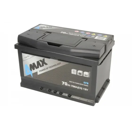 Acumulator Pornire 4MAX 12V BAT70/700R/EFB/4MAX Comandă acum