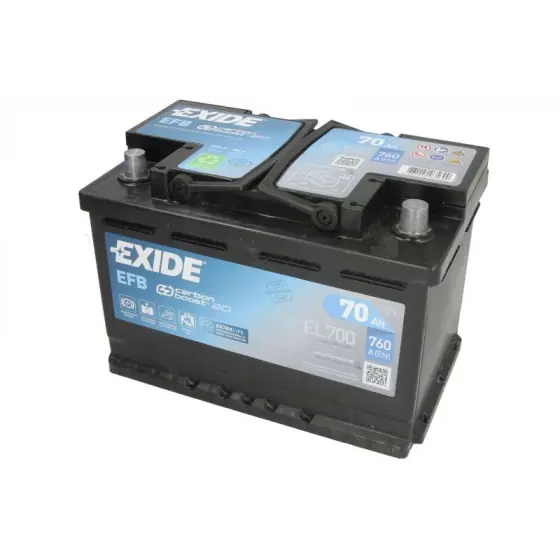Comandă acum Acumulator Pornire EXIDE 12V EL700