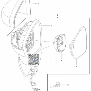 CAPAC OGLINDA DREPTA - CL-X 17< 39111499 Ofertă limitată
