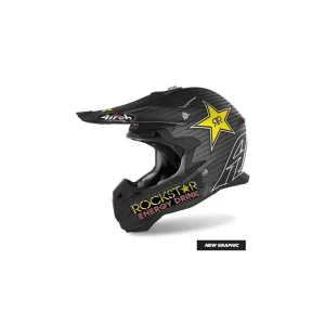 Casca Enduro - Mx Airoh Terminator Open Vision Rockstar 2020 Matt Premium