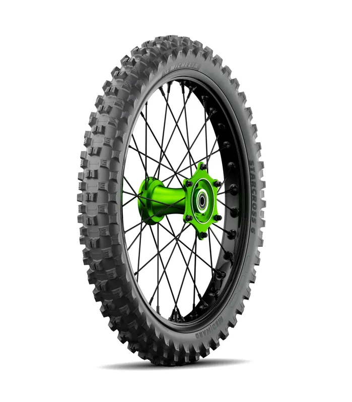 Preferatul clienților Anvelopa Fata Michelin Starcross 6 Medium Hard 90/100-21 57M NHS