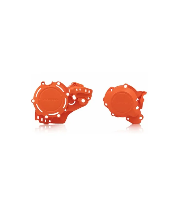 Vezi acum KIT PROTECTIE MOTOR X-POWER KTM SX-XC250-300 19/22 + HVA TC-TE250 19/23 + GASGAS EX-MC250 22/23 - PORTOCALIU