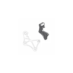 Calitate înaltă Adaptor suport disc Supermoto Street, negru