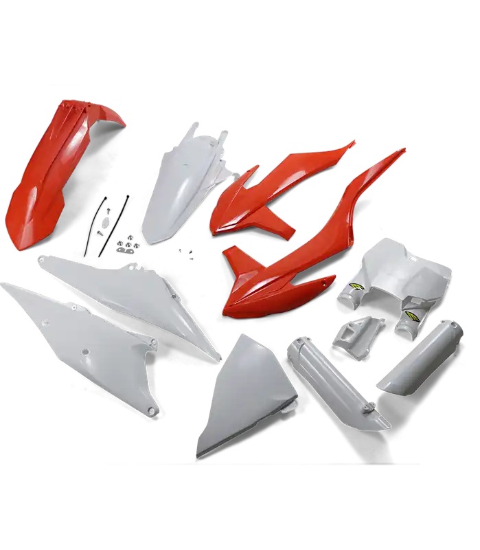 Kit complet caroserie Powerflow portocaliu, alb Promoție