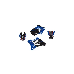 Premium Kit grafic Dream 4 Negru, Albastru, Alb