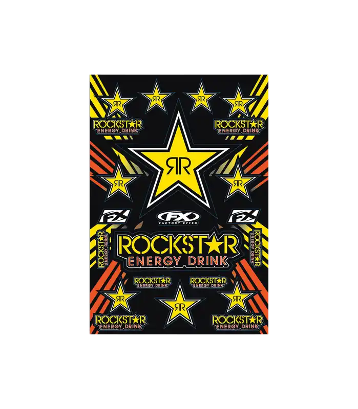 Nu rata Foaie de autocolante Rockstar