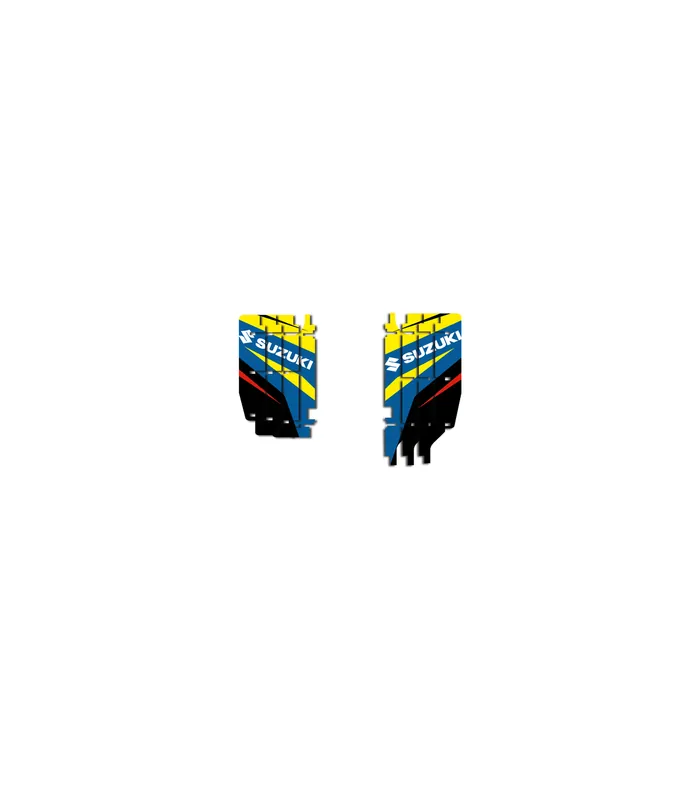 Disponibil imediat Autocolante Rad Louver negru, alb, galben