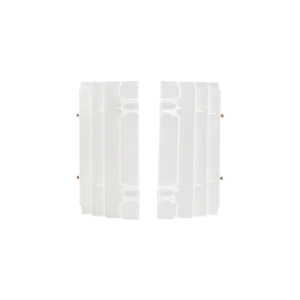 Calitate înaltă Jaluzele de schimb pentru radiator, albe