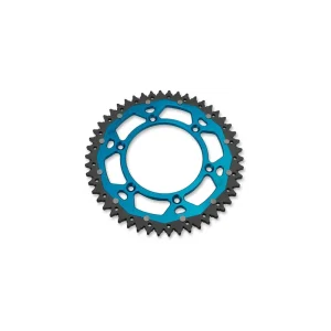 Pinion spate dublu, negru, albastru, anodizat Promoție