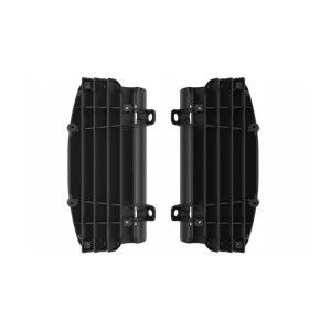 Disponibil imediat Jaluzele radiatorului POLISPORT pentru KTM EXC/EXC-F/XC-W/XCF-W (2024) - Negre