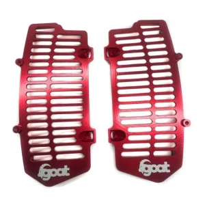 Reducere de preț Protecții pentru radiator GOAT UniBody pentru KTM / Husqvarna / GASGAS 2024 Roșu