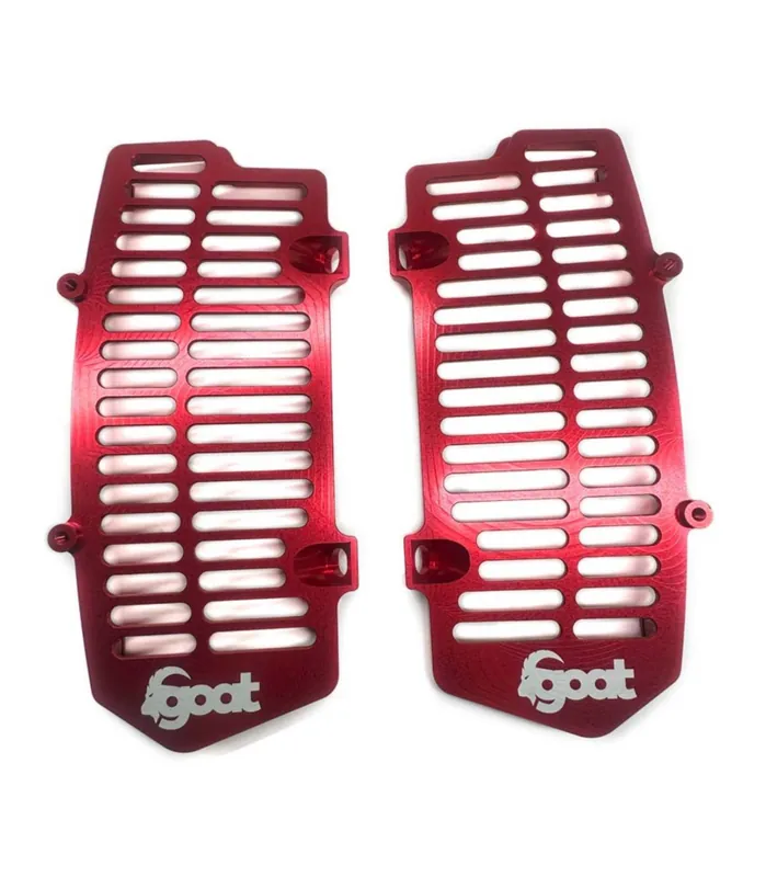 Reducere de preț Protecții pentru radiator GOAT UniBody pentru KTM / Husqvarna / GASGAS 2024 Roșu