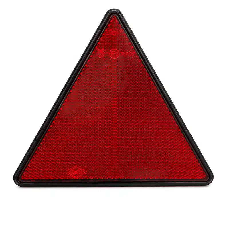 Triunghi reflectorizant cu margine neagra, UOT 24/B Ofertă specială